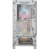 Corsair FRAME 4000D RS ARGB midi tower behuizing Wit | 2x USB-A | 1x USB-C | RGB | Tempered Glass