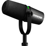 SHURE MV7i Slimme Microfoon & Interface Zwart