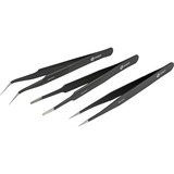 iFixit Precision Tweezer Set Pro montagegereedschap Zwart