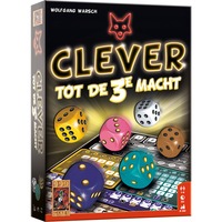 999 Games Clever tot de 3e macht Dobbelspel Nederlands, 1 - 4 spelers, 30 minuten, Vanaf 8 jaar