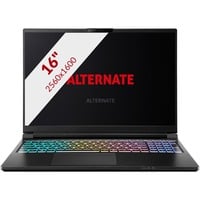ALTERNATE Thunderstorm 16” - Ultra 7 - RTX 5070Ti gaming laptop Zwart | Core Ultra 7 255HX | RTX 5070 Ti | 96 GB | 4 TB SSD