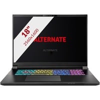 ALTERNATE Thunderstorm 18” - Ultra 9 - RTX 5070Ti gaming laptop Zwart | Core Ultra 9 275HX | RTX 5070 Ti | 64 GB | 2 TB SSD | Geen OS