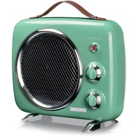 Ariete Vintage groene ventilatorkachel Groen, 2000 Watt, verwarmen en koelen