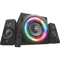 Trust GXT 629 Tytan RGB Illuminated 2.1 Speaker Set pc-luidspreker Zwart