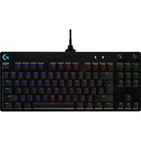 Logitech G PRO Mechanical Gaming Keyboard Zwart, US-International, GX Blue (Clicky), TKL